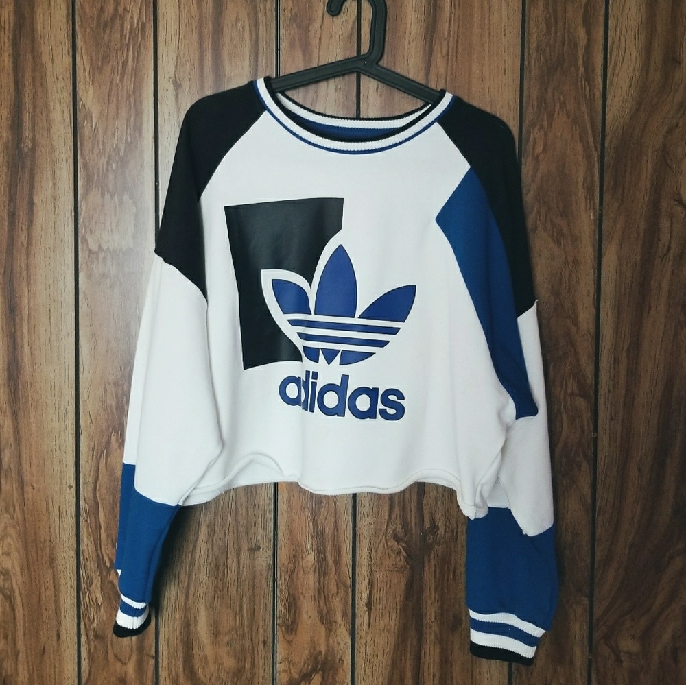 Adidas Colorblock Pullover Sweater